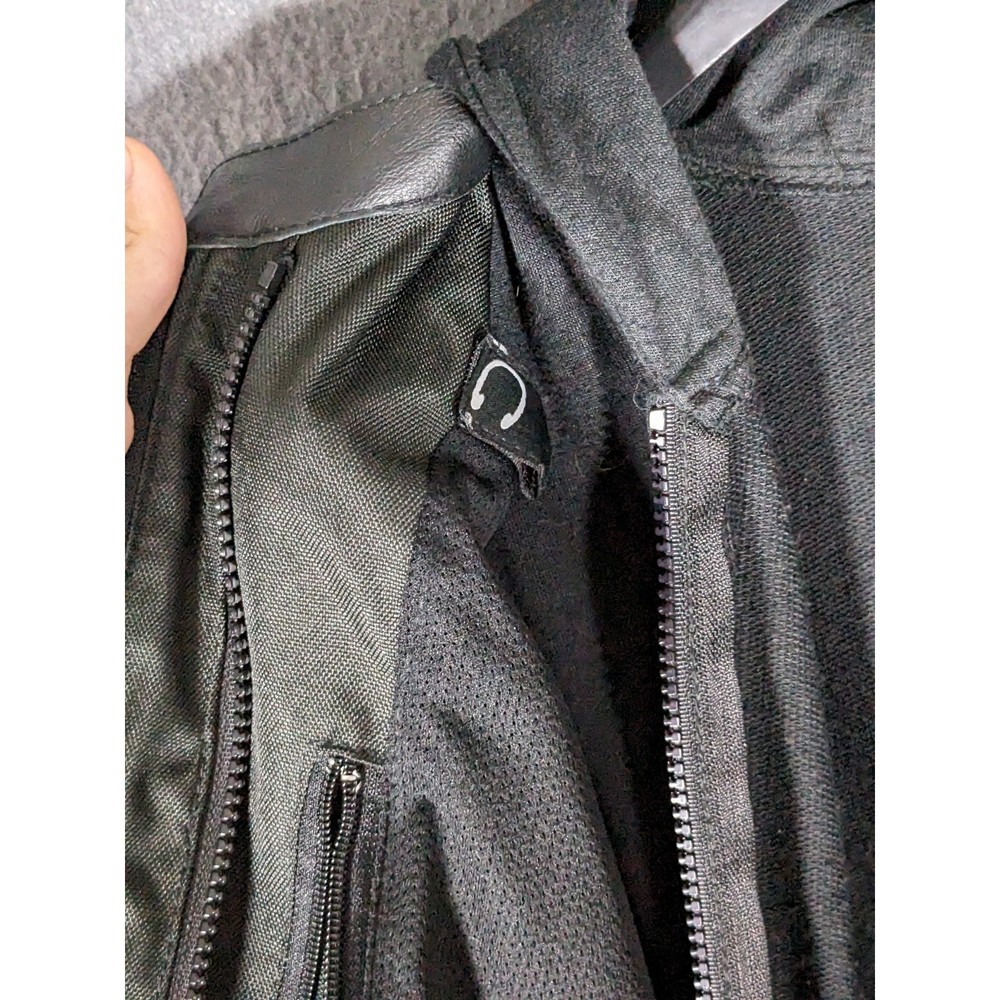 Milwaukee Leather Motorcycle Jacket Women's SZ S with detachable hoodie liner - Picture 11 of 16
